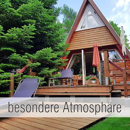 Huette41: Ganze Huette Nah Am See Mit Privatem Whirlpool, Sauna. Umzaeunt. Waldkirchen Luaran gambar