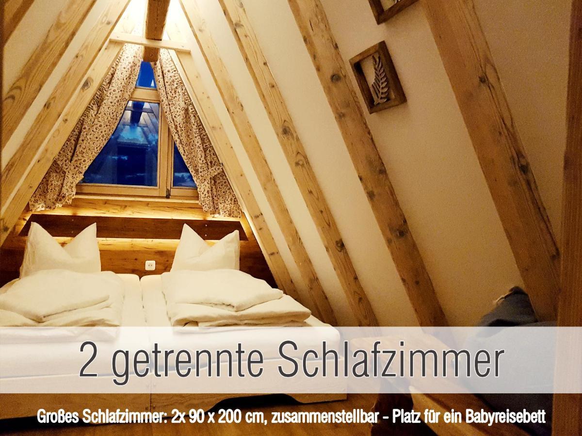 Huette41: Ganze Huette Nah Am See Mit Privatem Whirlpool, Sauna. Umzaeunt. Waldkirchen Luaran gambar