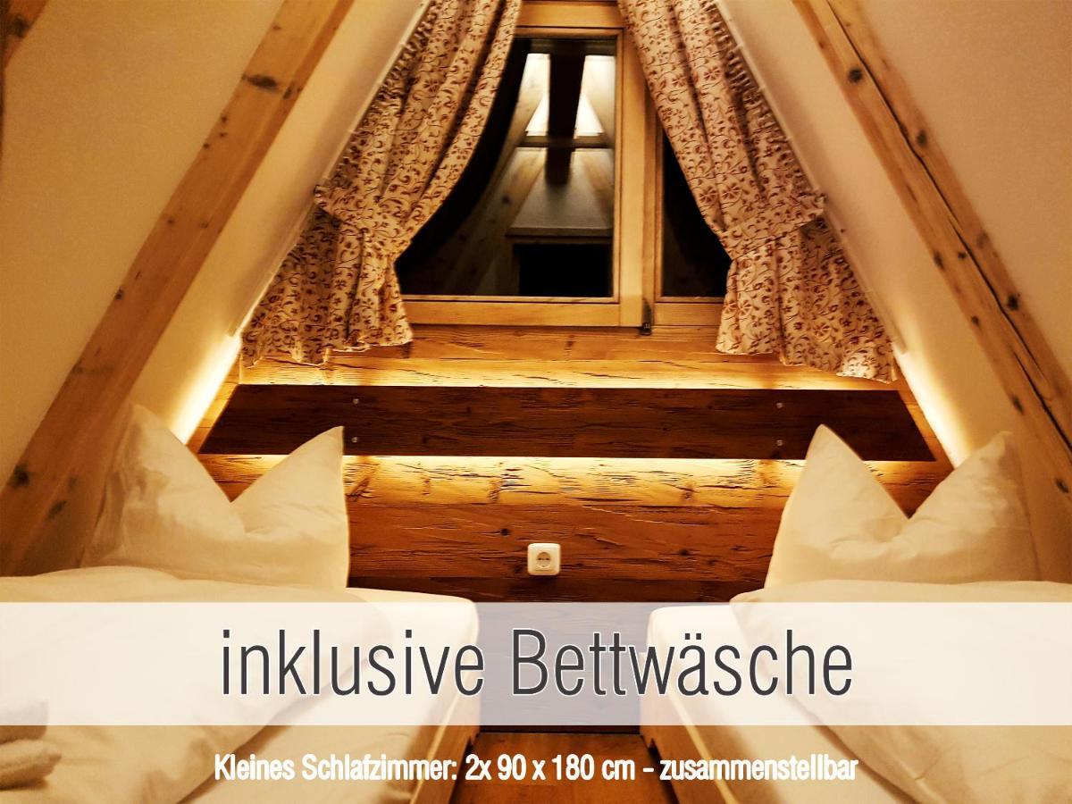 Huette41: Ganze Huette Nah Am See Mit Privatem Whirlpool, Sauna. Umzaeunt. Waldkirchen Luaran gambar
