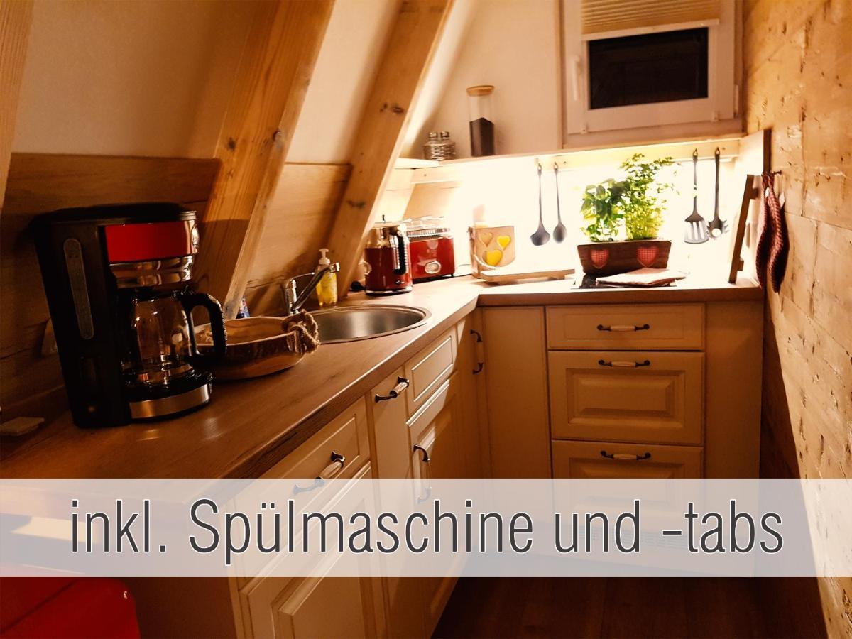 Huette41: Ganze Huette Nah Am See Mit Privatem Whirlpool, Sauna. Umzaeunt. Waldkirchen Luaran gambar